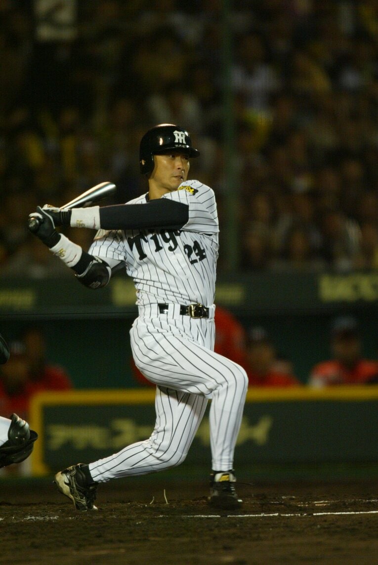 今成スカウトが担当した選手たち　桧山進次郎　©BUNGEISHUNJU