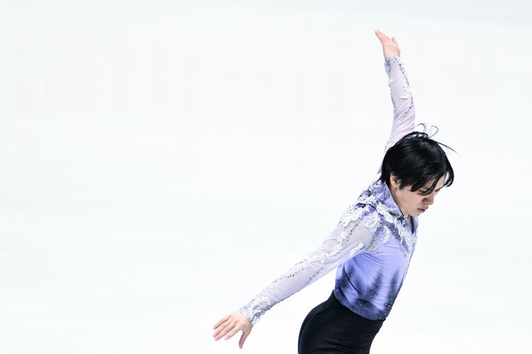 宇野昌磨、NHK杯SP  ©︎Asami Enomoto