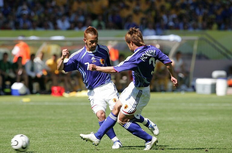 2006年　オーストラリア戦 ／ photograph by JMPA