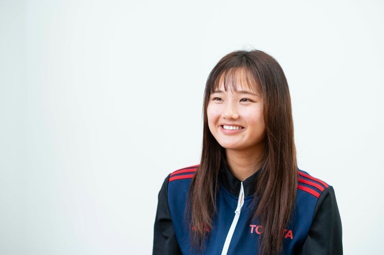 ビーチバレー界のニューヒロイン・秋重若菜の撮り下ろしフォト【スワイプするとそのほかの写真もご覧になれます】　©Tadashi Hosoda