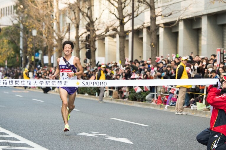 黒川翔矢（駒大）　第91回箱根駅伝 ／ photograph by Nanae Suzuki