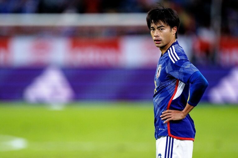 日本代表の命運を握っている三笘薫（25歳）。J1川崎・鬼木監督もW杯での活躍に期待を寄せた ／ photograph by Kiichi Matsumoto