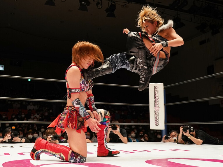 3月13日、前哨戦で激しくぶつかり合ったジュリアと朱里