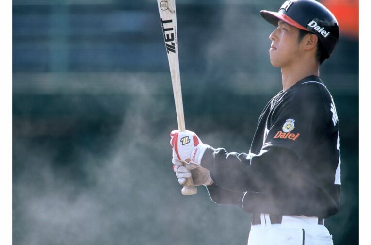 ダイエー時代の松中©Koji Asakura