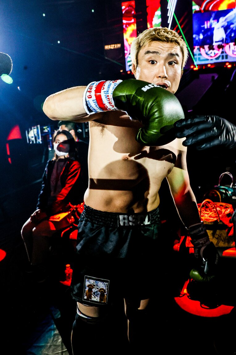 2020年大晦日の『RIZIN.26』での入場シーン　©RIZIN FF Susumu Nagao