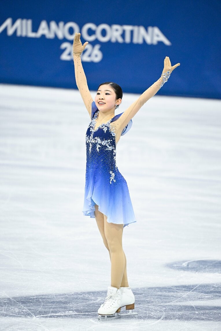 ミラノ五輪女子シングルフリー【スワイプするとそのほかの写真もご覧になれます】　©Asami Enomoto／JMPA