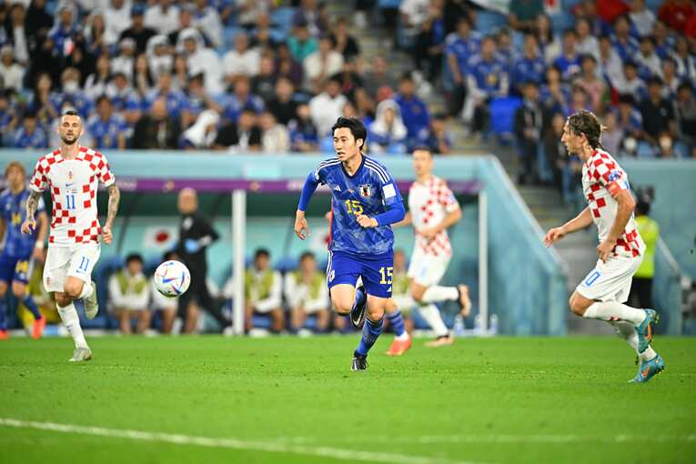 クロアチア戦　©Takuya Kaneko／JMPA