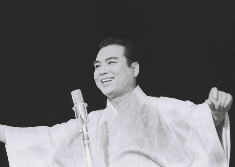 三波春夫　(C)Bungeishunju