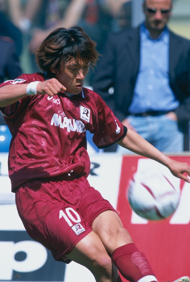 レッジーナ時代の中村俊輔　©Sports Graphic Number