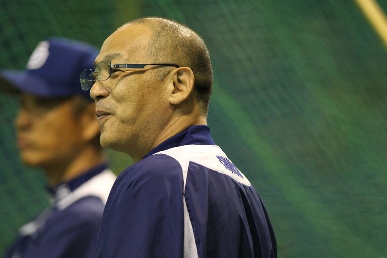落合監督　©Shigeki Yamamoto 