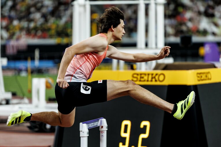 途中で崩れたリズムを最後まで立て直し切れなかったという　©Kiichi Matsumoto