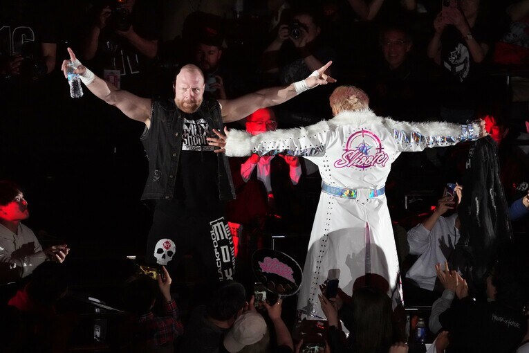 WWE、AEWに続き、新日本でも頂点を狙うジョン・モクスリー　©Essei Hara