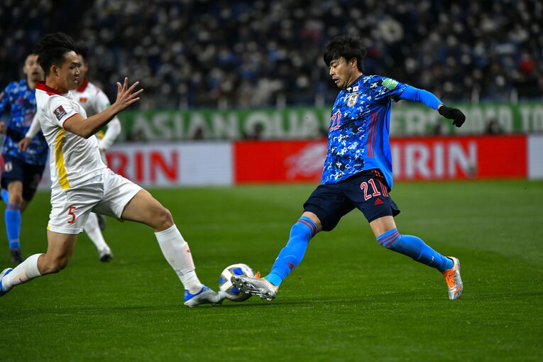 カタールW杯アジア最終予選・ベトナム戦（2022年3月）　©︎Takuya Sugiyama/JMPA