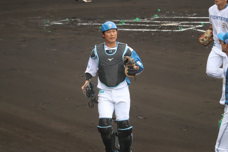 ドラフト2位で上武大から日本ハムに入団した進藤　©Yu Takagi