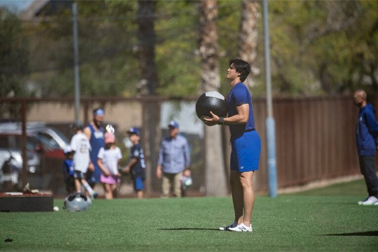 【こうして鍛えられている「翔平さんの肉体美」】全11枚中の3枚目　©Nanae Suzuki