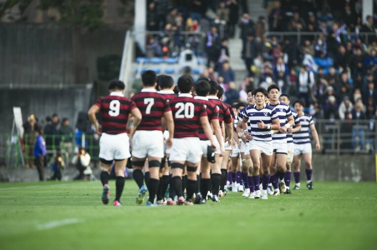 早明戦 ／ photograph by Yuki Suenaga