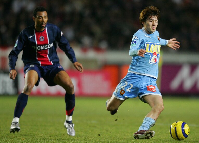 2004年～2008年までル・マンで4シーズンプレーした松井大輔。「le soleil du Mans (ル・マンの太陽)」と呼ばれた 　©Getty Images