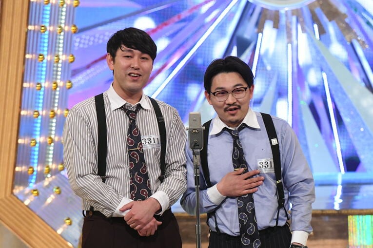 決勝3番手のオズワルド　©M-1グランプリ事務局