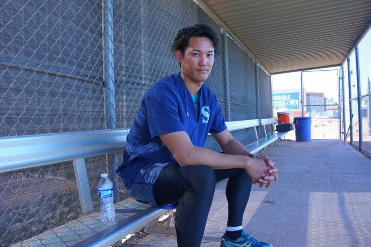 2月末にアリゾナで取材…現在の藤浪晋太郎　©NumberWeb