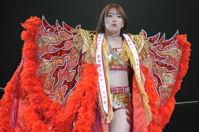 コールを受けるSareee 　©Essei Hara