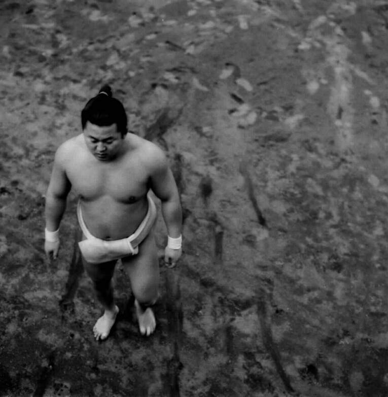 現役時代の舞の海　©BUNGEISHUNJU