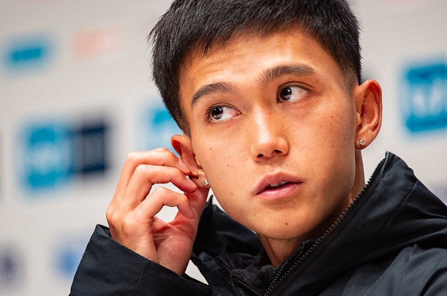 大迫傑には自尊心と自重が同居する。東京マラソン、会心の完勝劇の裏側。<Number Web> photograph by Nanae Suzuki