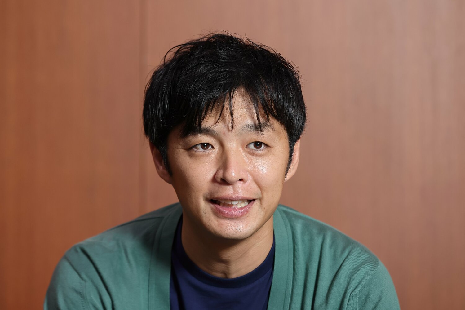 セルソースの裙本理人社長。同社は再生医療関連事業を手がけ、一昨年に東証マザーズ上場。ベンチャーでは異色の成長を遂げている　©Shigeki Yamamoto