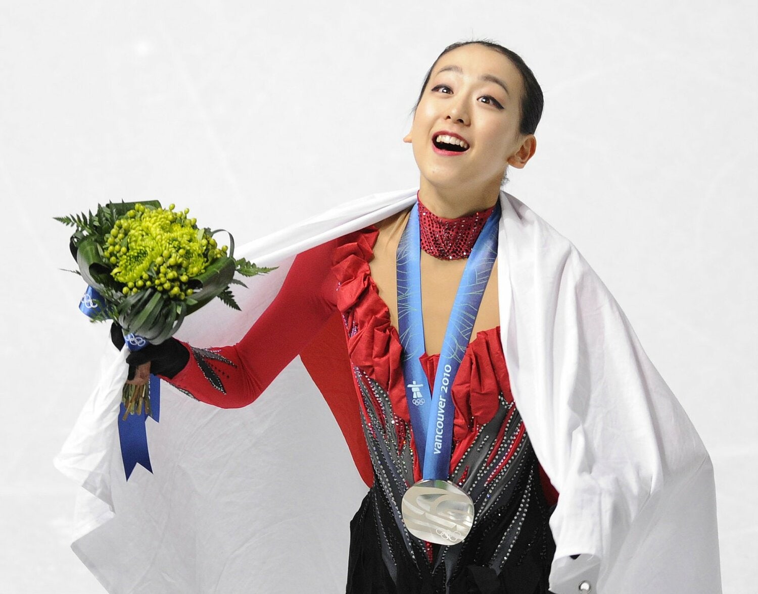 2010年バンクーバー五輪の浅田真央 ©JIJI PRESS