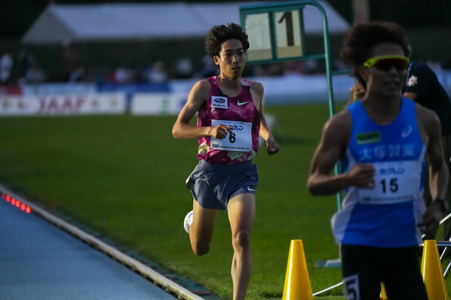 ラストのスパートでは異次元のキレを見せた　©Satoshi Wada