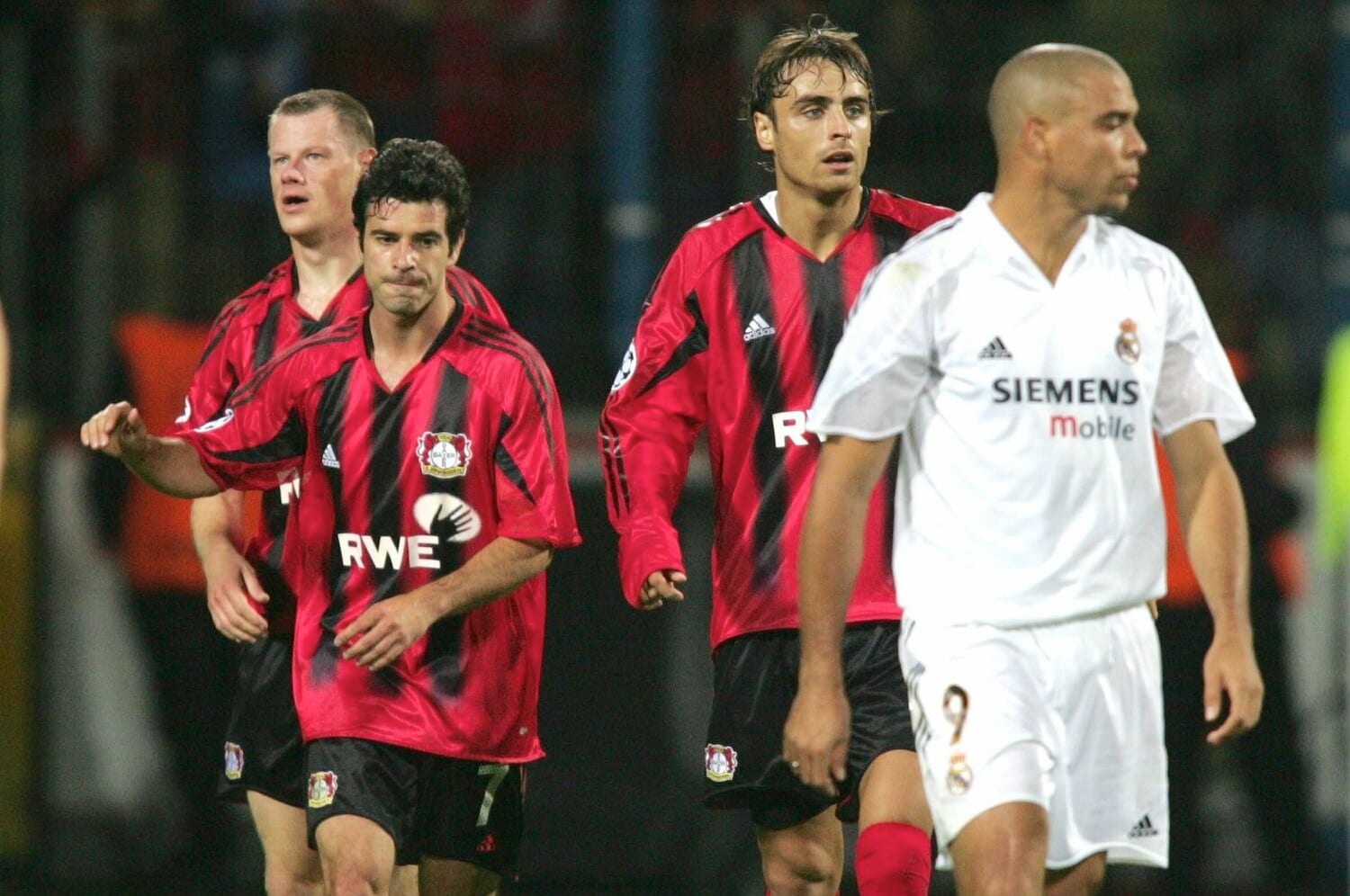 レバークーゼン時代、レアル・マドリーと対戦した頃のポンテ　©Getty Images