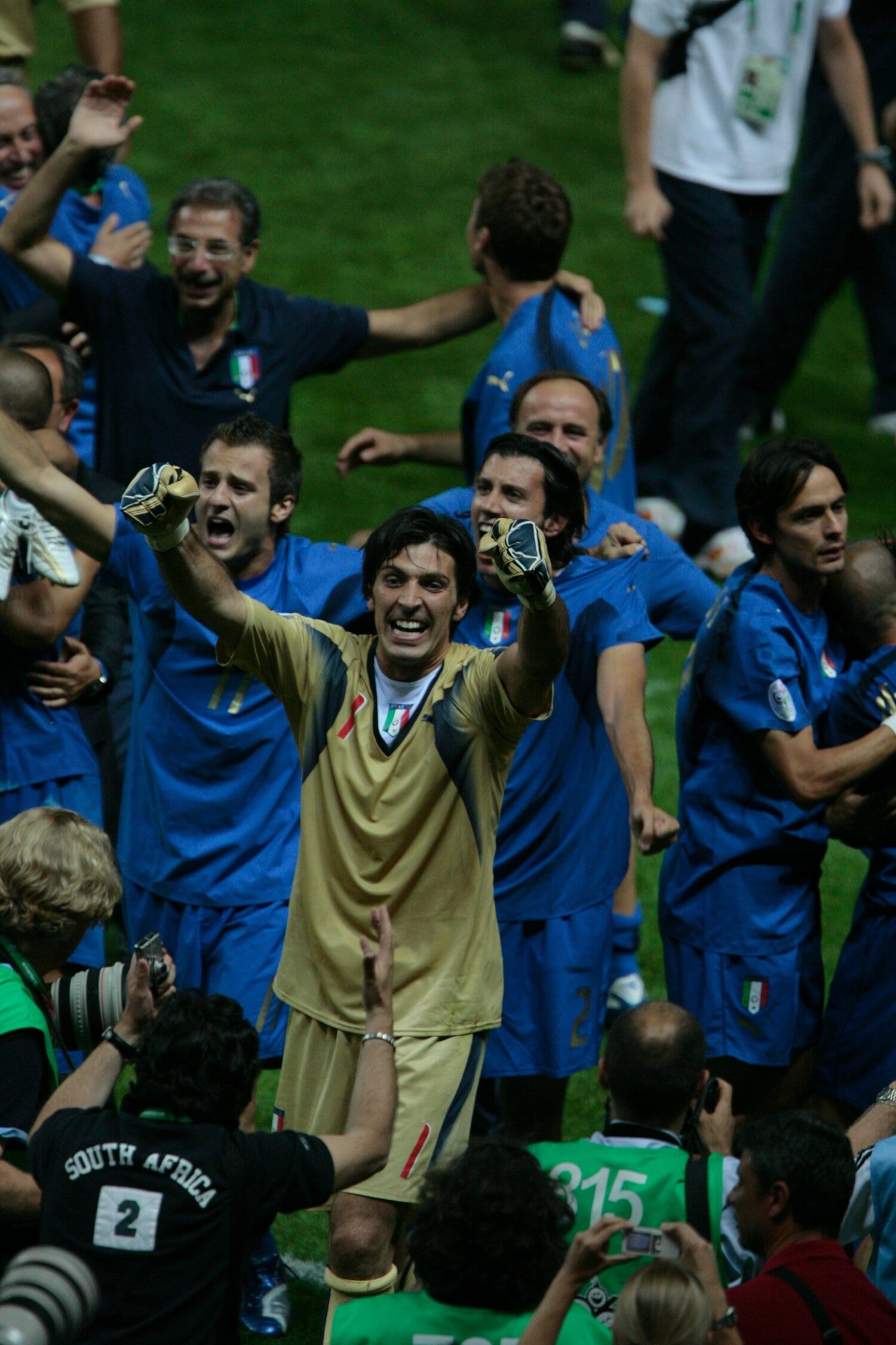 ドイツW杯優勝時　©Naoya Sanuki/JMPA
