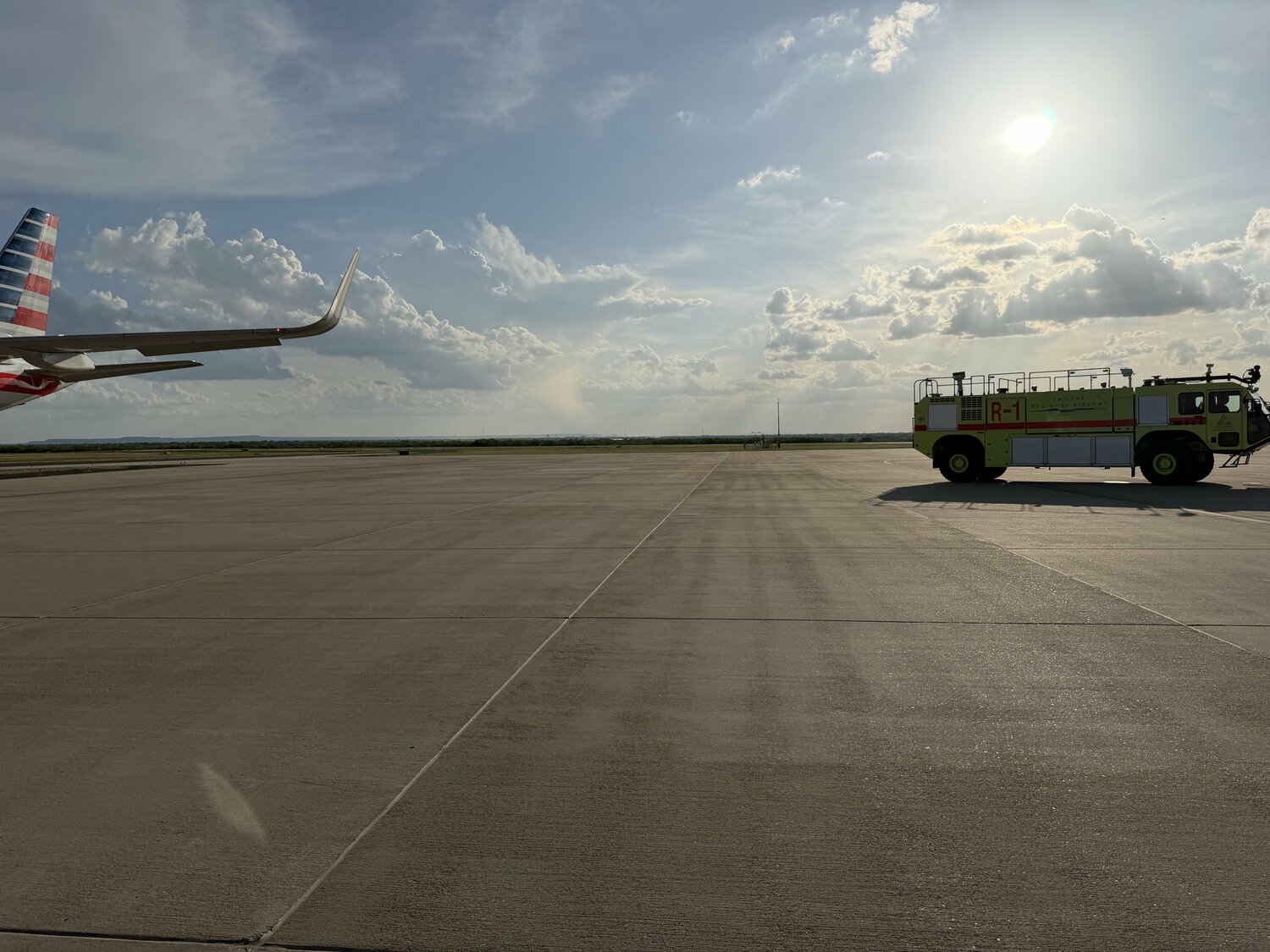 記者は全く土地勘のない空港に降ろされるハメになった ©Kei Sato