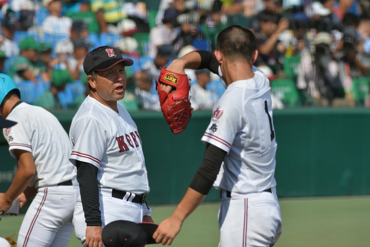 広陵・中井哲之監督 ©Sports Graphic Number