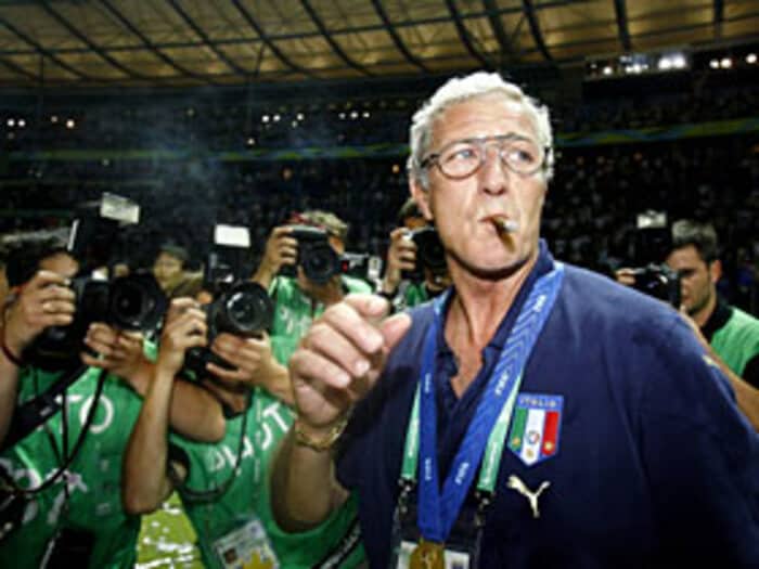 ＜イタリア代表監督は語る＞マルチェロ・リッピ「王座防衛こそ使命」＜Number Web＞ photograph by Getty Images