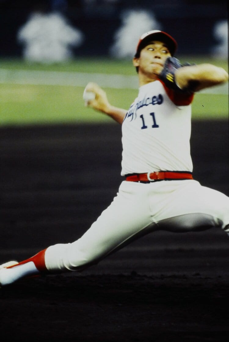 レア☆30年前トヨタ非売品☆ドジャース野茂☆ボールペン☆非売品
