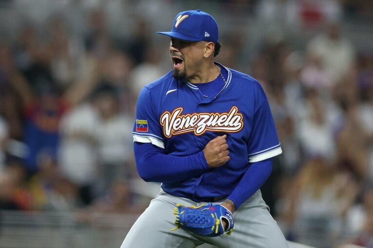 ベネズエラ代表のセットアッパーとして抜群の存在感を見せたマチャド　©Getty Images