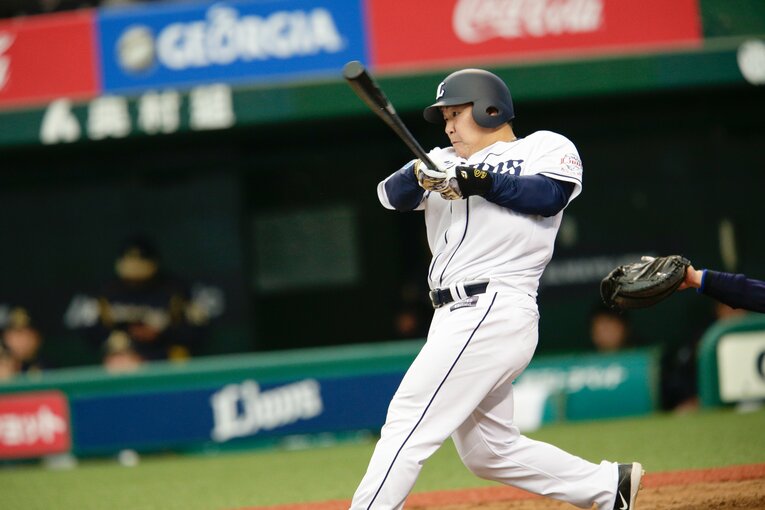 西武で活躍する中村剛也 ©Kichi Matsumoto