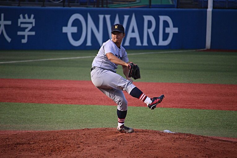 慶應大・高橋佑樹 ／ photograph by Yu Takagi
