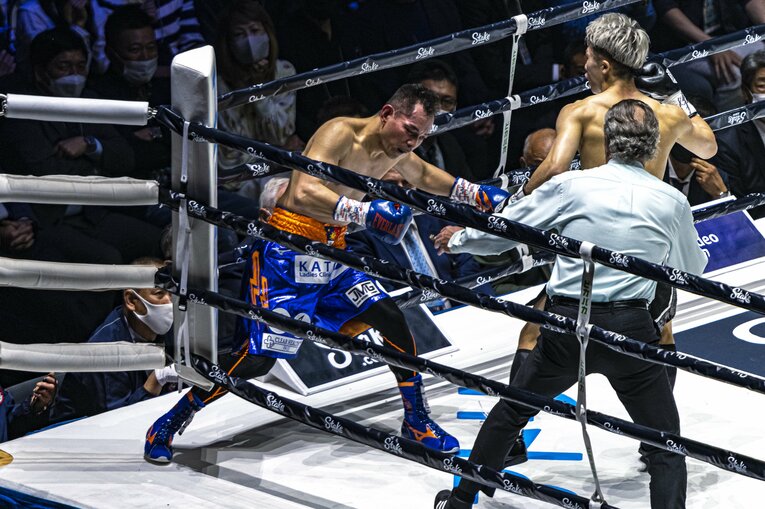 2022年6月7日／ノニト・ドネア戦（WBA・WBC・IBF世界バンタム級王座統一戦）©Takuya Sugiyama