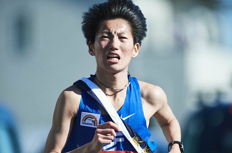 東海大・佐伯陽生 ／ photograph by Yuki Suenaga