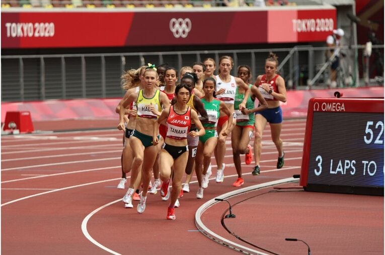 東京五輪女子1500m予選©Shinya Mano/JMPA