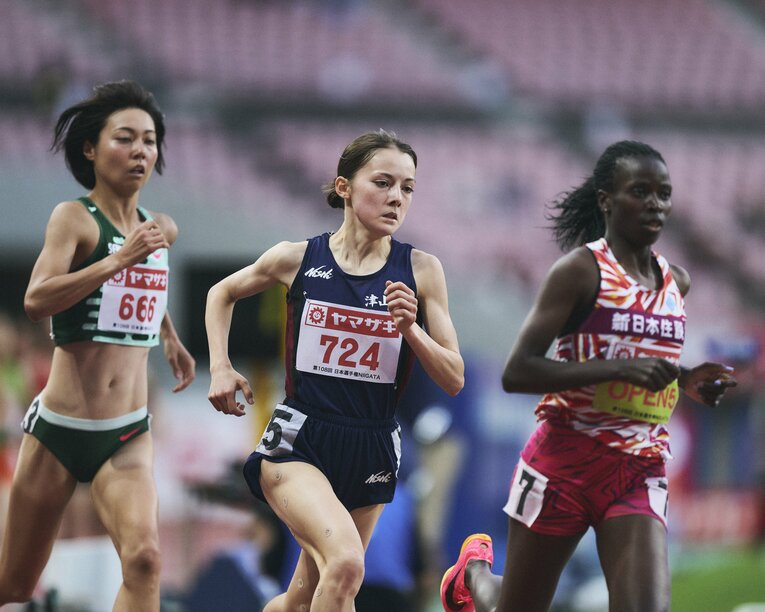 予選では終始、先頭集団でレースを運んだドルーリー　©Yuki Suenaga