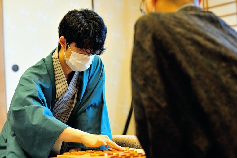 2020年の棋聖戦　©日本将棋連盟