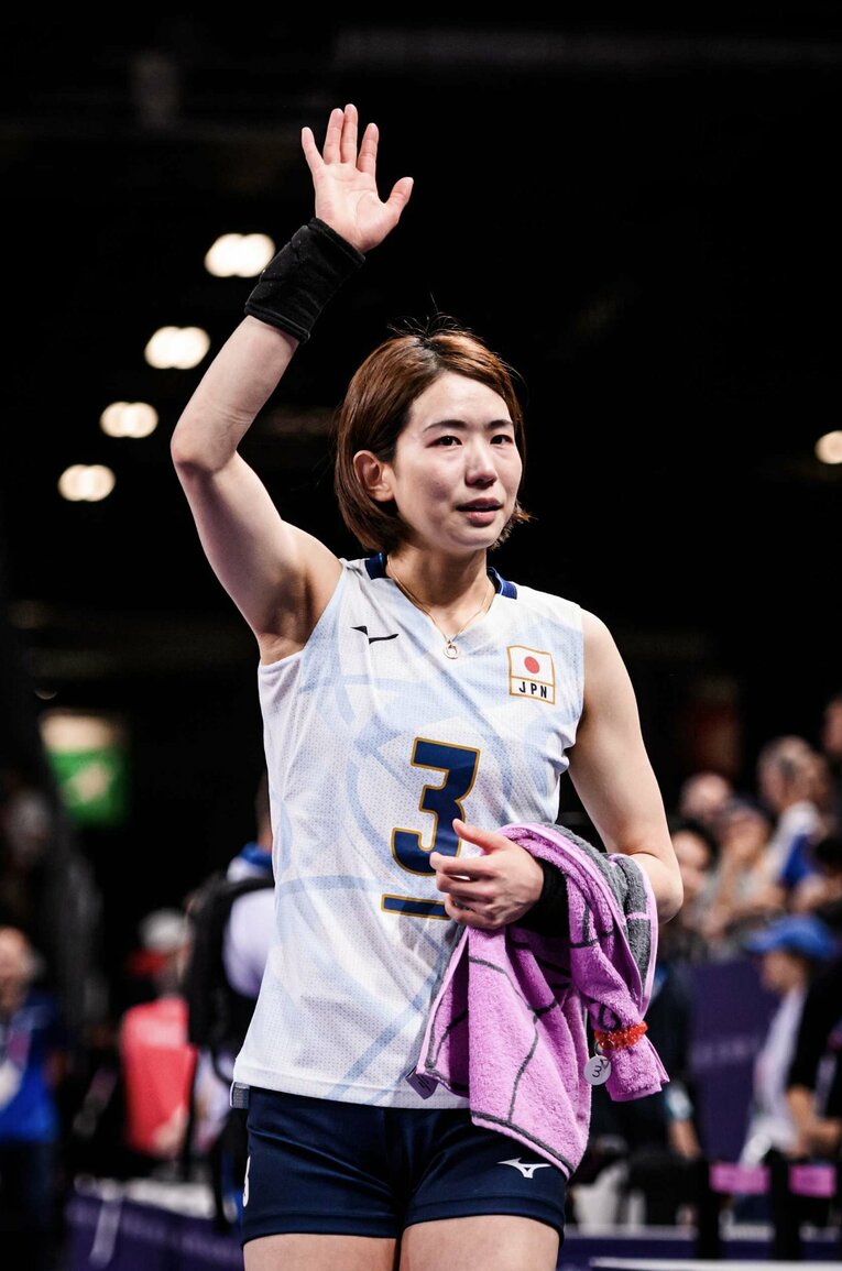 パリ五輪予選ラウンド・ケニア戦　©︎Volleyball World