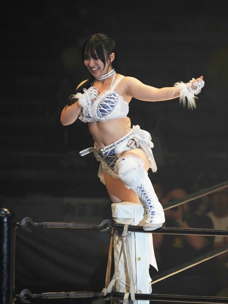 2024年7月、マリーゴールド初戦での田中きずな　©Essei Hara