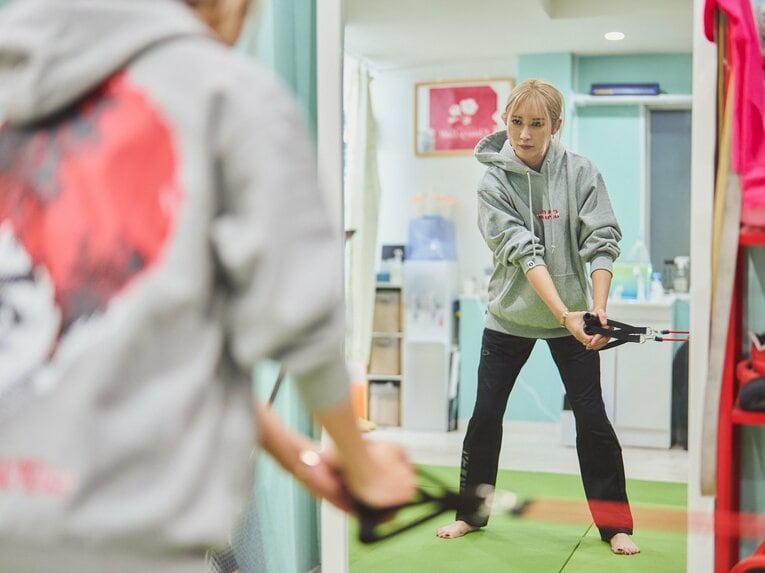 トレーニング風景　©︎Taichi Chiba