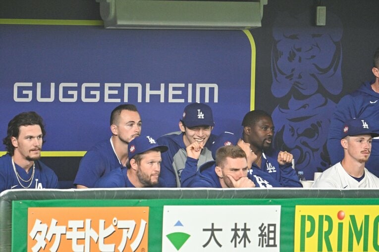 日本開幕シリーズでの大谷翔平　©Nanae Suzuki