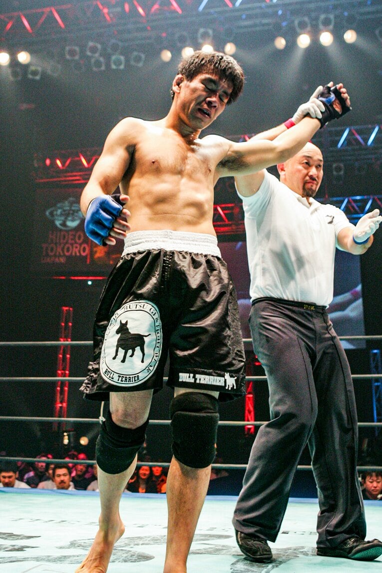 試合は延長判定2-1で大石が勝利した　©Susumu Nagao