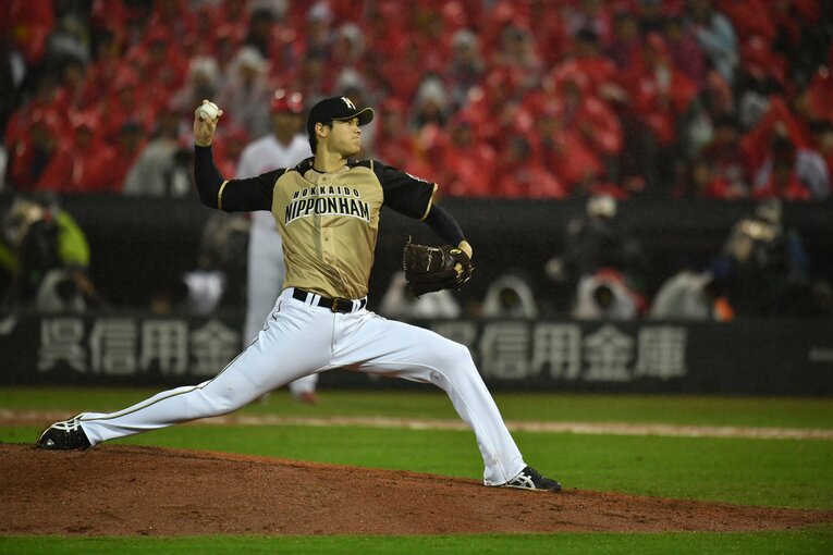 2016年日本シリーズの大谷©Hideki Sugiyama