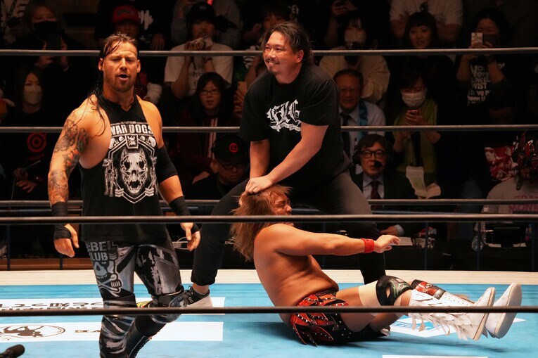 こうしてジェイク・リーと内藤哲也の因縁が生まれた　©Essei Hara